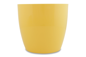 Горщик квіт. Don-Plast AGA 16 см жовтий DA 16 И648 (Польща)