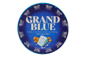 Сир 60% з блакитною пліснявою Делікатний Grand Blue кг