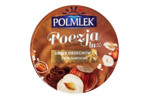 Десерт Polmlek молочний фундук та збиті вершки