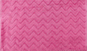 Рушник світло-фіолетовий махровий велюр жакард 40*70см 550г/м2 ГМ Текстайл