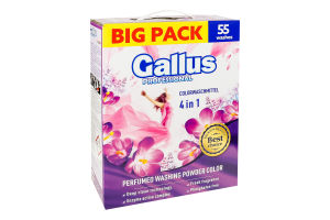 Порошок стиральный Gallus Professional 4в1 Color