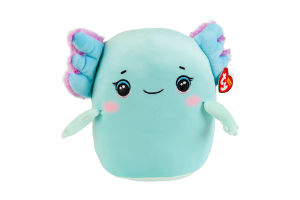 Іграшка м'яка для дітей від 3років 20см №39394 Аксолотль Charlie Squish-A-Boos TY 1шт
