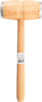 Молоток д/відбивання м"яса металевий з дерев"яною ручкою Забава
