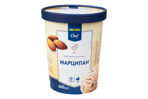 Морозиво 5.5% молочне Марципан Metro Chef відро 600г