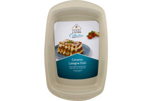 Smart Living Ceramic Lasagna Dish
