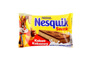 Пирожное бисквитное с какао-молочной начинкой Snack Nesquik м/у 26г