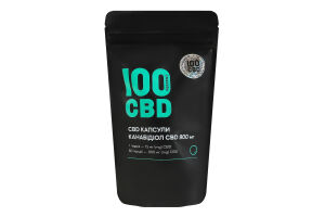 Добавка дієтична CBD капсули 100 CBD 60х15мг