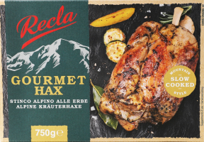 Гомілка свиняча Су-від з альпійськими травами 750г в/у коробка Recla