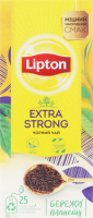 Чай черный Экстра крепкий Lipton к/у 25Х2г