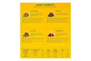 Чай ассорти в пирамидках Sunny moments Tea Moments к/у 32х1.7г