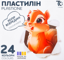 Набір пластиліну Гама 24 кол/8 г 7C32401