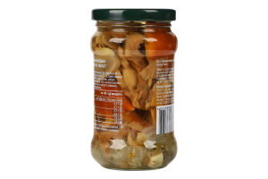 Грибы маринованные пастеризованные Ассорти Novus с/б 280г