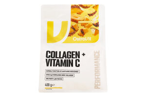 Добавка дієтична Ананас Collagen + Vitamin C OstroVit 400г