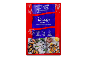 Коктейль морской мороженый глазированный Veladis в/у 180г