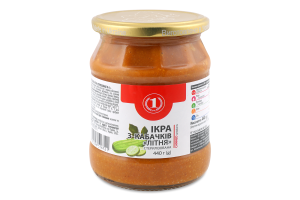 Ікра з кабачків Літня ТМ "1" с/б 440г