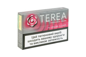 Изделие табакосодержащее для электрического нагревания с капсулой в фильтре Terea Provence pearl 20шт
