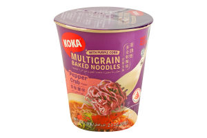 Локшина Koka смак краба з фіолетовою кукурудзою