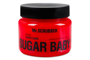 Скраб для тела сахарный Cherry bomb Sugar baby Mr.Scrubber 450г