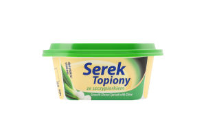 Сир плавлений з цибулею 27% 100г Mlekpol