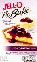Jell-O No Bake Cherry Cheesecake Dessert
