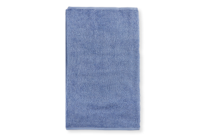 Рушник синій махровий з бордюром 40*70см 400г/м2 ГМ Текстайл