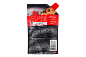 Соус со сладкой паприкой и перцем чили пастеризованный Sweet chili Щедро д/п 200г