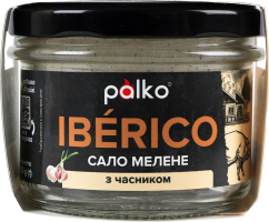 Сало молотое с чесноком Iberico Palko с/б 160г