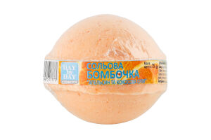 Бомбочка солевая Апельсин и кокосовое масло Day by Day 75г