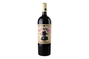 Вино 1.5л 14.5% червоне напівсухе Shiraz Fat Baron пл