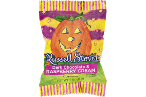 Russell Stover Dark Chocolate & Raspberry Cream Pumpkin