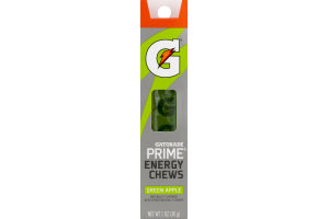 Gatorade Prime Energy Chews Green Apple