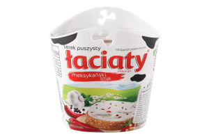 Крем-сыр взбитый Мексиканский вкус Laciaty Mlekpol ст 150г