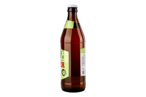 Пиво India Pale Ale IPA світле нефільтроване 4,9% 0,5л скло Земан