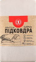 Пододеяльник бежевый 200х215см №1471109 ТМ "1" 1шт