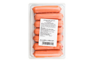 Сосиски Трое поросят Novus лоток 300г