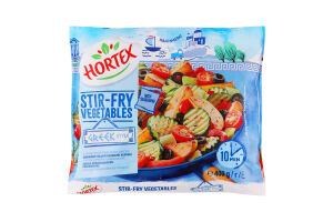 Овочі заморожені для смаження По-грецьки Hortex м/у 400г