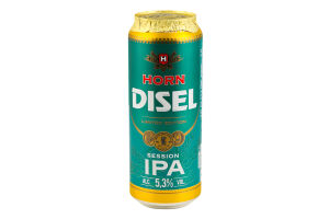 Пиво Horn Disel Session IPA світле нефільтров з/б