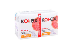 Прокладки гигиенические ультратонкие Normal Ultra Kotex 20шт