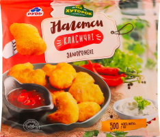 Наггетсы замороженные Классические Хуторок м/у 500г