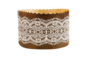 Форма для выпекания для изделий из теста бумажная 130х85мм Кружево ТОВ РКСП 1шт