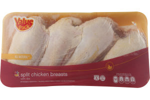 Ahold Split Chicken Breasts with Ribs