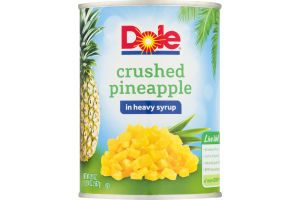 Dole Crushed Pineapple in Heavy Syrup