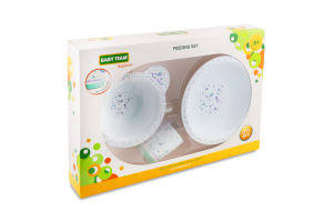 Набір д/годування Тарілка+Миска+Чашка Baby Team