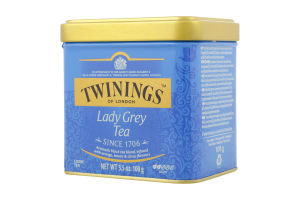 Чай чорний листовий Lady Grey Twinings з/б 100г