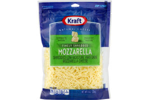 Kraft Natural Cheese Finely Shredded Mozzarella