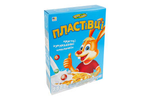 Хлопья кукурузные глазированные сахарной глазурью с молоком Молочные Золоте Зерно к/у 200г