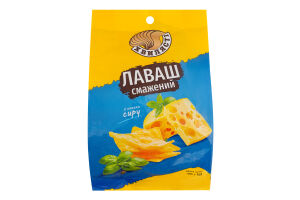 Лаваш смажений зі смаком сиру Хвилясті м/у 90г