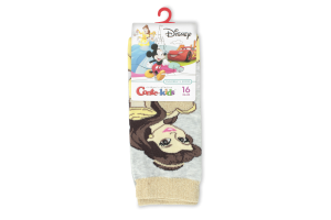 Шкарпетки дит. CK DISNEY (принцеси) 17С-138СПМ, р.16, 387 світло-сірий
