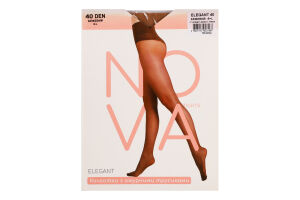 Колготки жіночі Nova Elegant 40 бежевий р.4