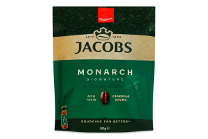 Кофе растворимый сублимированный Monarch Jacobs д/п 50г